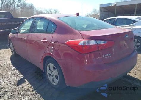 2016 Kia Forte Lx from USA, damaged, VIN KNAFX4A65G5560221